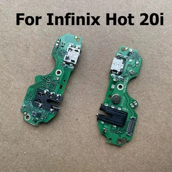  Yeni Infinix Sıcak 20i USB Şarj Kurulu Bağlantı Noktası fiş konnektörü Flex Kablo