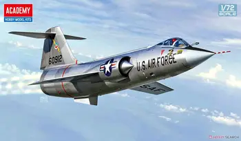  Akademi 12576 1/72 ölçekli F-104C Yıldız Savaşçısı model seti