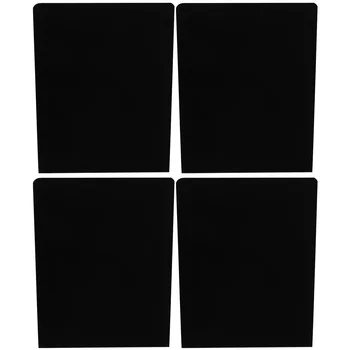  4 adet Çizim Kara Tahtalar Çok Fonksiyonlu Kara Tahtalar Masaüstü Fiyat Panoları Mesaj İşareti
