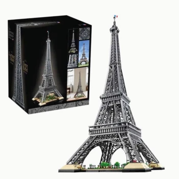  10001 Adet Eyfel Kulesi Yapı Taşları Uyumlu 10307 Modeli Tuğla PARİS Mimarisi Doğum Günü Çocuk Oyuncakları Yılbaşı Hediyeleri