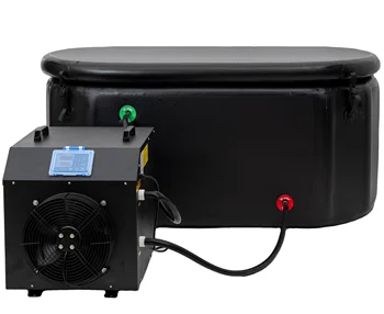  Sıcak Satış 2HP Su Soğuk Dalma Buz Banyosu Soğutucu Makinesi su soğutucu filtre ilter pompası UV ozon