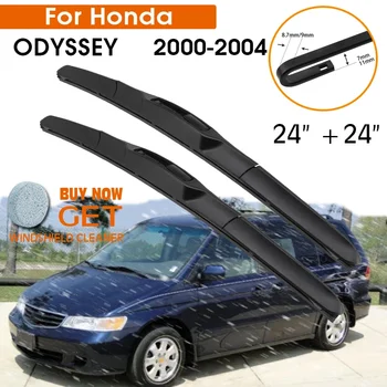  Araba sileceği Honda ODYSSEY 2000-2004 İçin Ön Cam Kauçuk Silikon Dolum Ön pencere sileceği 24