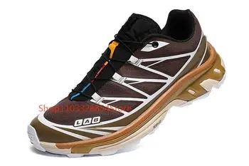  erkekler yürüyüş ayakkabıları Örgü Nefes Seyahat Wiking Ayakkabı XT 6 Açık Woodland Kros Ayakkabı Gelişmiş koşu ayakkabıları