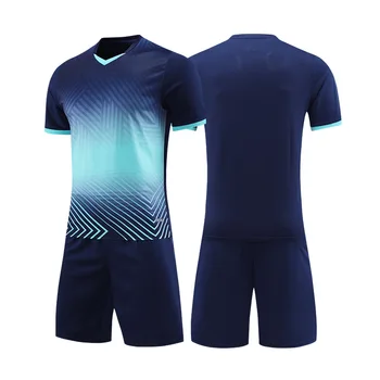  Erkekler Futbol Seti Çocuk Footabll Forması Unisex Üniforma Tenis Badminton Özelleştirmek Adı Numarası Kulübü Takımı Gömlek Şort Nefes