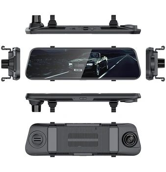  2020 En Çok Satan araç içi kamera Android Ayna Full HD Dokunmatik Kara Kutu araba dvr'ı fabrika dashcam