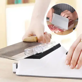  Bıçak Kalemtıraş Profesyonel USB elektrikli bıçak bileyici Ayarlanabilir Mutfak Bıçakları çakı Makas Bileme