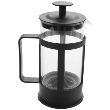  Kahve demleyici kahve yapıcı ve çay makinesi 12Oz Kalınlaşmış Borosilikat cam kahve presi Paslanmaz ve Bulaşık Makinesinde Yıkanabilir