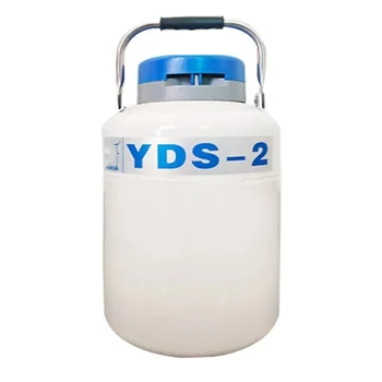  2L Depolama Tipi sıvı azot konteynerı kriyojenik Tank Dewar sıvı azot konteynerı Sıvı Azot tankı YDS-2