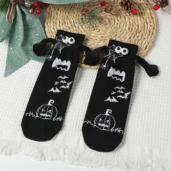  Çiftler ve Çok Yönlü Çoraplar için Tüpte Manyetik Emişli El Tutma Çorapları Noel Çorabı Noel Hediyesi Ev Gereçleri