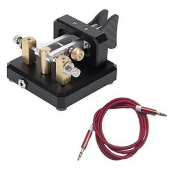  Otomatik Morse Çift Kürek Telgraf Anahtar CW Amatör Radyo İçin Amatör AMATÖR RADYO İçin CW Kürek Anahtar Amatör