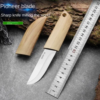  1 ADET, mutfak bıçağı, ev soyma bıçağı, kavun bıçağı, açık barbekü bıçağı, saplı bıçak, açık hayatta kalma bıçağı, mutfak eşyaları
