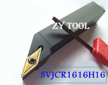  SVJCR1616H16 16*16mm Metal Torna Kesme Aletleri Torna Makinesi CNC Torna dış torna Takım Tutucu S Tipi SVJCR / L