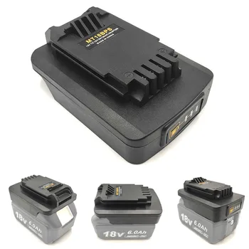  Pil Adaptörü Makita Dönüştürülmüş Siyah & Decker İçin / Porter Kablo / Stanley 18V 20V Pil Araçları Kullanımı Adaptörü Dönüştürücü