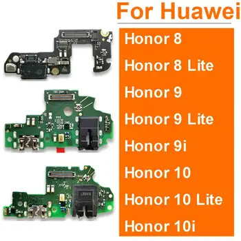  USB Jakı Şarj Kurulu İçin Huawei Onur 8 9 10 Lite Pro 9i 10i 20E USB şarj Portu Modülü Usb Konektörü Kurulu Parçaları
