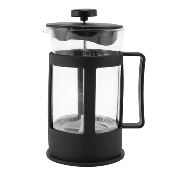  Cam kahve demleyici kahve yapıcı çay makinesi, 600Ml kahve presi, borosilikat Cam İsıya Dayanıklı Saplı