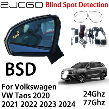  ZJCGO BSD Radar Uyarı Sistemi Kör Nokta Algılama Güvenlik Sürüş Uyarısı Volkswagen VW Taos 2020 2021 2022 2023 2024
