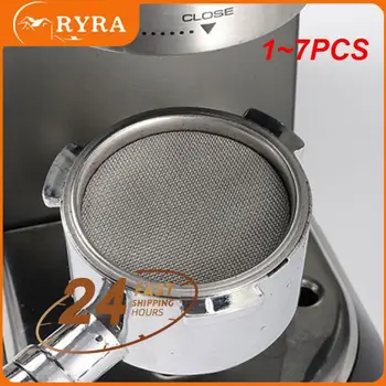  1 ~ 7 ADET 51/54 / 58mm yeniden kullanılabilir kahve filtresi Ekran Örgü Portafilter Barista Kahve Yapma Puck Ekran espresso makinesi örgü