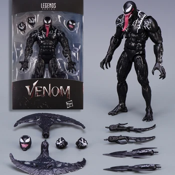  Marvel Venom 2 Shfiguarts Venom Aksiyon Figürü Bandai Olsun Carnage Hediye Bebek Anime şekilli kalıp Koleksiyon Oyuncak Doğum Günü