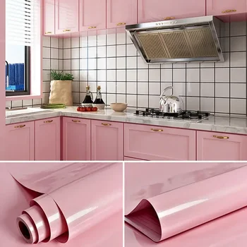  Inci Su Geçirmez Vinil Kendinden Yapışkanlı Duvar Kağıdı Glitter Banyo Mutfak Dolabı Masaüstü yapışkan kağıt duvar çıkartmaları Odası Dekorları