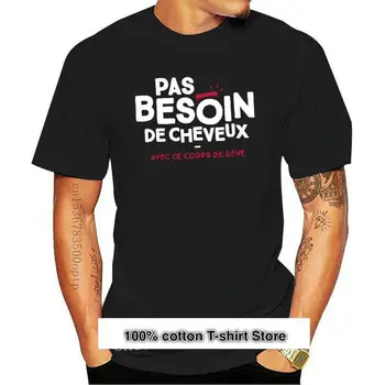  Camiseta divertida para hombre, camisa para adulto, Humour, Pas Besoin, 2021, 2021