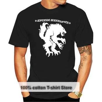  Şeytani Warmaster Opferblut 2003 Kurtadam Albüm Kapağı T-Shirt Erkek T Shirt Yenilik sıfır yaka bluzlar
