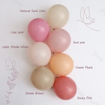 15 adet Renkli Lateks Balon Macaron Mavi Pembe Balon Festivali veya çocuk Doğum Günü Partisi Arka Plan Dekorasyon Malzemeleri