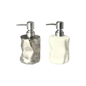  Sıvı Sabunluk Sıvı Konteyner Boş Şişe Kullanımlık Losyon pompa şişesi Sıvı Sabun için Masa Üstü Yıkama Odası Mutfak Otel