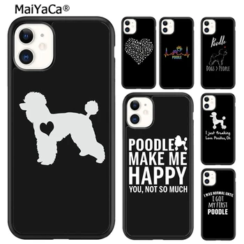  MaiYaCa Komik Kaniş Köpek Severler Telefon Kılıfı iPhone 15 SE2020 6 6s 7 8 artı X XR XS 11 12 mini 13 14 pro max coque
