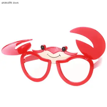  Komik Katlanabilir Yengeç Kostüm Gözlük Yenilik Güneş Gözlüğü Doğum Günü Plaj Parti Iyilik Şenlikli Parti Malzemeleri Dekorasyon Aksesuarları