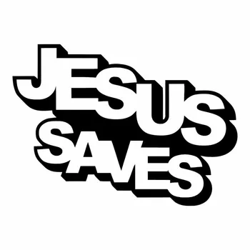  İSA KAYDEDER Dini Hıristiyan Araba Sticker Otomobil Dış Aksesuarları Vinil Çıkartmaları Bmw Audi Ford Pencere Tuvalet Duvar