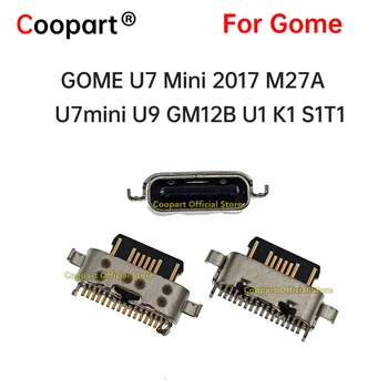  2 adet Yeni USB şarj yuvası Bağlantı Noktası Konektörü GOME U7 Mini 2017 M27A U7mini U9 GM12B U1 K1 S1T1 Yedek Onarım Parçaları