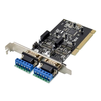  PCI RS422 RS485 Dönüştürücü PCI 2 Port RS485 / RS422 Seri Kart Adaptörü Kartı DropShipping