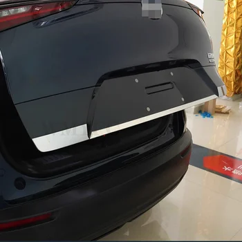 Arka Bagaj kapağı Kuyruk Kapısı Trim Sticker Dış Aksesuarlar Krom Pervaz Şerit Araba Styling Mazda CX-30 2020-2023 2024