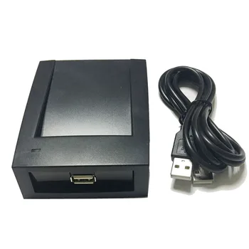  Erişim Kontrolü için 125KHz RFID Okuyucu USB Yakınlık Sensörü Akıllı Kart Okuyucu EM4100 TK4100