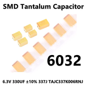  (2 adet) orijinal 6032 (Tip C) 6.3 V 330UF ±10% 337J TAJC337K006RNJ SMD tantal kondansatör
