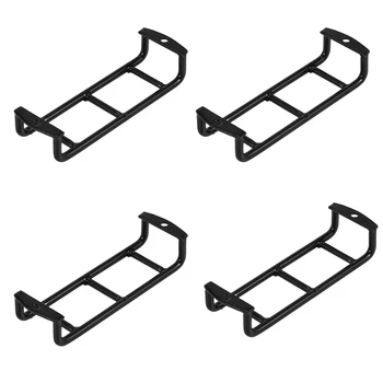  4X Rc Araba Metal Mini Merdiven Merdiven Aksesuarları Traxxas Trx4 Trx-4 Bronco Defender Vücut Scx10 90046 90047 D90 1/10