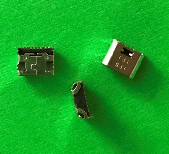  100 Adet / grup mikro usb jack soketli konnektör şarj şarj standı Portu Samsung Galaxy Çekirdek Başbakan G360 G361 Tab E T560 T561