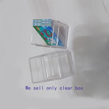  ZUIDID Şeffaf plastik kutu Anahtarı NS amiibo mini kart kristal kutusu şeffaf saklama kutusu kabuk