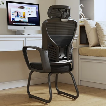  Recliner Çalışma ergonomik ofis koltuğu Okuma Masası Lüks Oturma Odası Sandalyeleri Accent Modern Silla Nordica yatak odası mobilyası