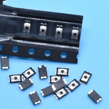  50 adet 2x3x0. 6 U Dokunsal basmalı düğme anahtarı İnceliğini 4 Pin Mikro Anahtarı SMD Mini ince ince Film anahtar ışık dokunmatik Anahtarı
