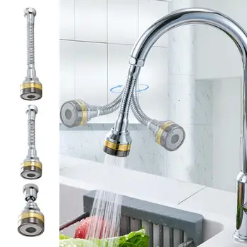  Evrensel Dönebilen Musluk Havalandırıcı Genişletici Mutfak uzatma muslukları Mikser Havalandırıcı Banyo Musluk Fıskiye Anti Sıçrama Filtresi