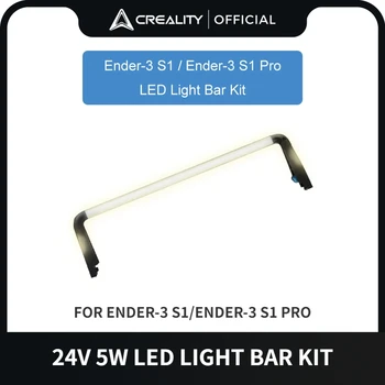  CREALITY resmi 3D Yazıcı parçaları Ender-3 S1 / Pro led ışık Çubuğu Kiti 300mm 24V 5W yumuşak ışık yok Strobe enerji ve Güç Tasarrufu