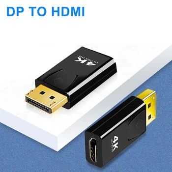  DisplayPort HDMI Uyumlu Adaptör DP Erkek Kadın HDMI Uyumlu Video Ses Kablosu HD 4K 1080P PC TV Laptop için