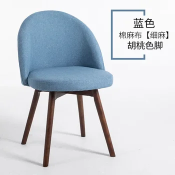  2023 Yıl Yeni Aoliviya Resmi Yeni İskandinav Sandalye katı ahşap yemek sandalyesi Modern Basit Ev Yatak Odası Tabure Arkalığı Kozmetik Çay
