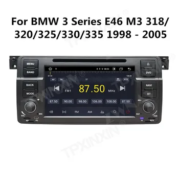  BMW 3 Serisi için E46 M3 318/320/325/330/335 1998 - 2005 Android Araba Radyo 2Din Stereo Alıcısı Autoradio Multimedya Oynatıcı GPS