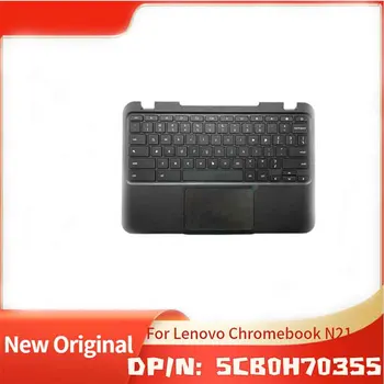  Marka 5CB0H70355 Siyah Yeni Orijinal Üst Kapak Üst Kılıf için Lenovo Chromebook N21 Klavye İle