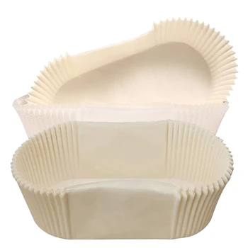  360 Paket Yağlı Ekmek Teneke Gömlekleri Düz Kenar Pişirme parşömen kağıdı Yapışmaz kek tavaları Kek Teneke Astar