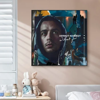  Dermot Kennedy-Korkusuz Müzik albüm kapağı Tuval Poster Rap Yıldızı Pop Rock Şarkıcı duvar tablosu Sanat Dekorasyon (Çerçeve Yok)