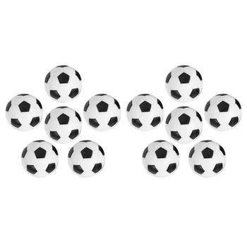  12 ADET Küçük Futbol Tarzı Masa Topu Langırt Sert Plastik Masa Topu Muadili Oyunu çocuk oyuncağı