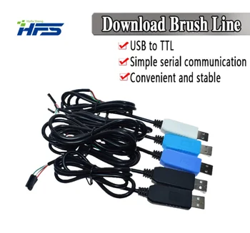  PL2303 USB UART TTL Kablo Modülü FT232RL PL2303HX USB Aktarım TTL RS232 Seri port adaptörü Modülü CH340 İndirme kablosu